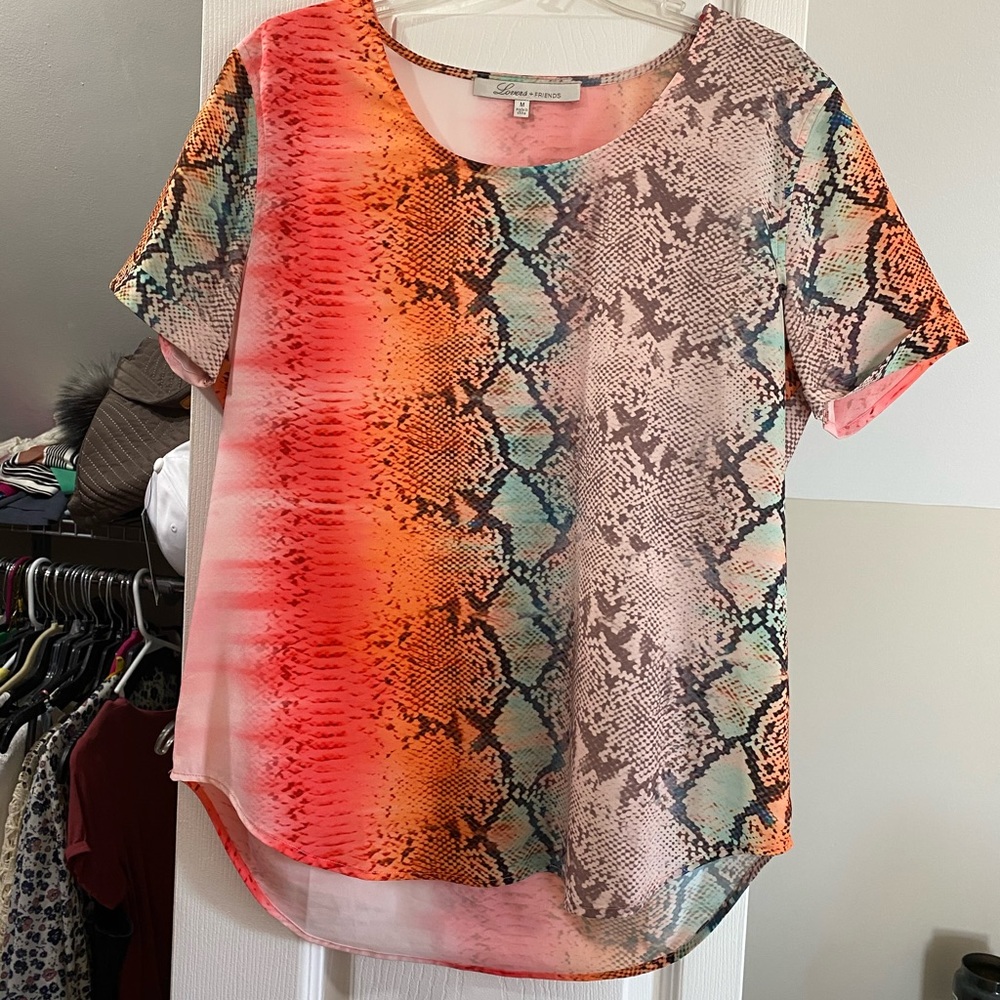 Silk dress shirt